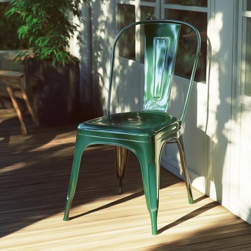 EVOLVE Multi-Purpose Alkyd Enamel – Interior Exterior Oil-Based Paint for Wood, Metal, Concrete, & Masonry, High-Gloss, Rust & Abrasion Resistant (Hunter Green, 1 Quart)