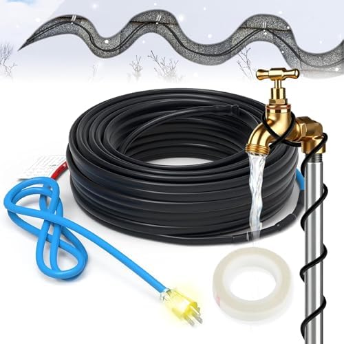 TDSF1-K 18FT Self-Regulating Heating Cable, 5W/ft