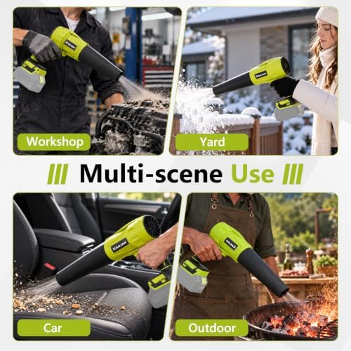 Leaf Blower Cordless Handheld Blower for Makita 18V Battery (Tool Only)