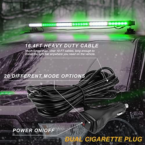 ASPL 38.5" 78 LED Strobe Light Bar Double Side Flashing