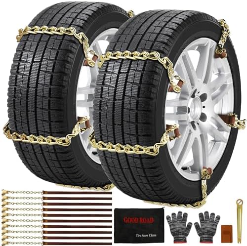 10pcs 175-285mm Anti Slip Tire Snow Chains