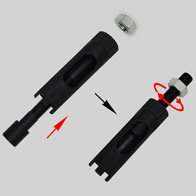 Diesel Injector Nozzle Socket Removal Tool Compatible with Mercedes-Benz CRD, MAN and Scania Commercial Vehicles, Installing and Removing Diesel Fuel Injectors Adapter Socket Drive Spanner