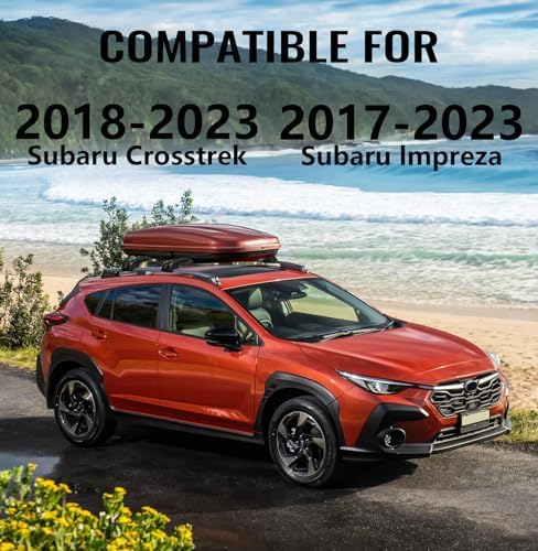 300lbs Roof Cross Bars Compatible with Subaru Crosstrek 2018-2023