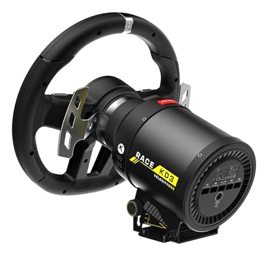 Turtle Beach VelocityOne Race KD3 Direct Drive Force Feedback Racing Wheel & Pedals for Xbox Series X|S, Xbox One & Windows 10/11 PC, USB C Connectivity