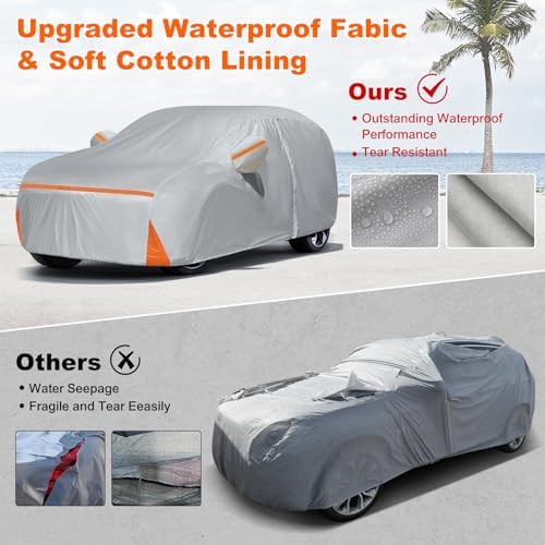 Waterproof Custom-fit Car Cover for 2010-2026 Jeep Grand Cherokee