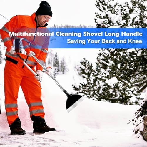 Snow Shovel, Floor Scraper, Snow Ice Flat Concrete Removal Tools