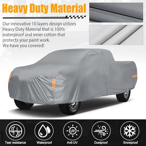 Waterproof Truck Cover Replace for Chevy Colorado CrewCab 6.1ft