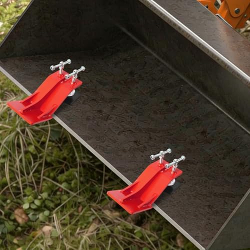 Tractor Bucket Protector 2PCS Red