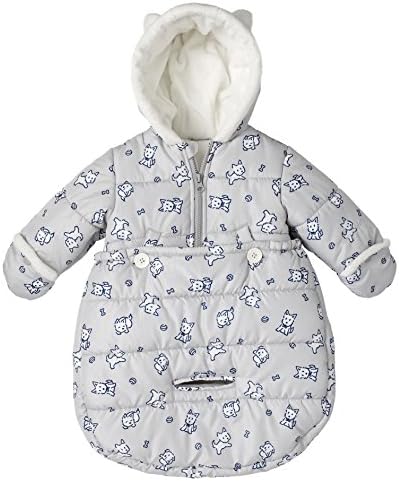 LONDON FOG Newborn Infant Baby Girl Boy Puffer Carbag Pram Bag Snowsuit Bunting