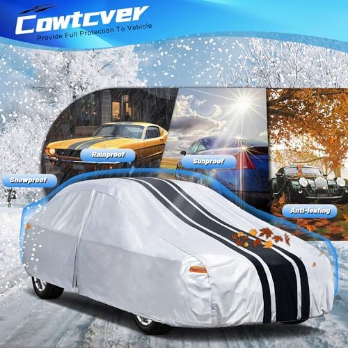 10-Layer Car Cover Waterproof All Weather for Automobiles