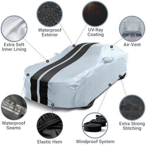 iCarCover Premium Plus Quality All Weather Car Cover. See Size Chart C31