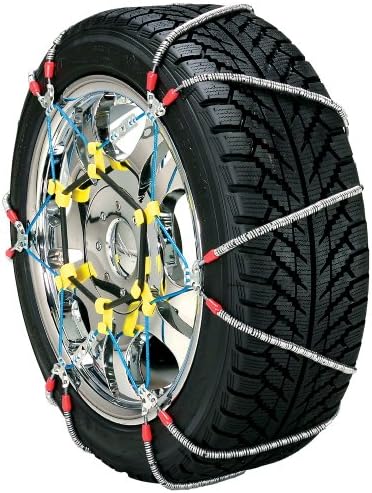 SCC SZ134 Super Z6 Cable Tire Chain for Passenger Cars, Pickups, and SUVs - Set of 2