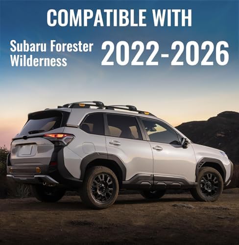 Cross Bars Compatible with Subaru Forester Wilderness 2022-2026