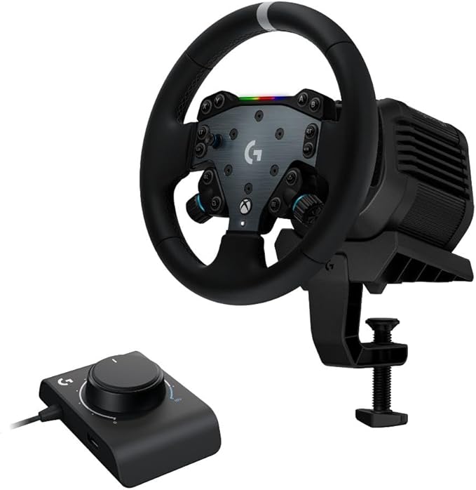 Logitech G RS50 Racing Wheel & Hub System for XB/PC + Racing Adapter Bundle