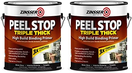 Zinsser 260924-2PK Peel Stop Triple Thick Binding Primer, Gallon, Clear, 2 Pack