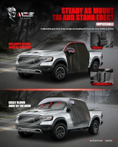 MZS 600D Waterproof Cab Cover for RAM 1500 2500 3500 Crew Cab 2010-2023