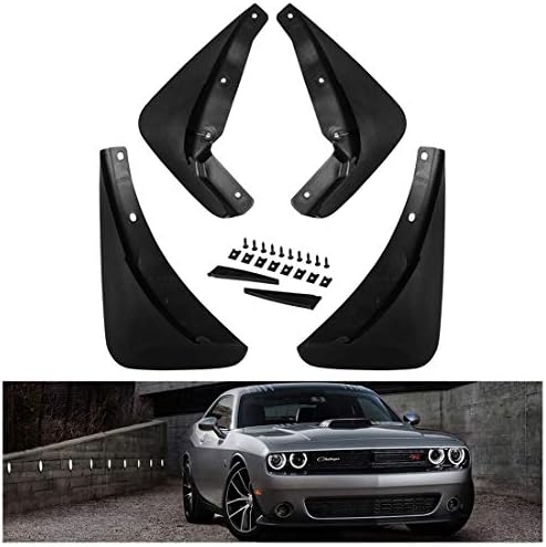 Kiwi Master Mud Flaps for 2015-2023 Dodge Challenger