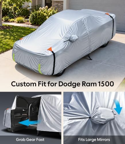 Wigoo Upgraded Truck Cover for RAM 1500 (2019-2026), All Weather
