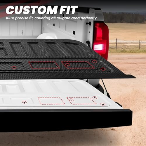 LASFIT Truck Tailgate Mat for Chevrolet Colorado & GMC Canyon 2015-2022