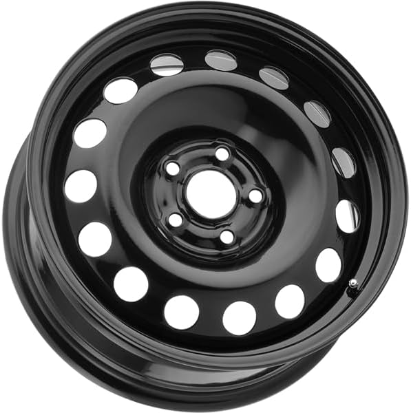 VISION SW60 Custom Wheel - 15" x 6.5", 38 Offset, 5x100 Bolt Pattern, 57mm Hub - Gloss Black