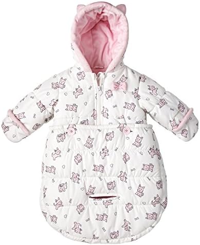 LONDON FOG Newborn Infant Baby Girl Boy Puffer Carbag Pram Bag Snowsuit Bunting