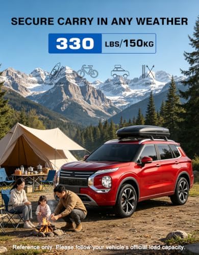 Wonderdriver 330lbs Roof Rack Cross Bars for Mitsubishi Outlander 2022-2026