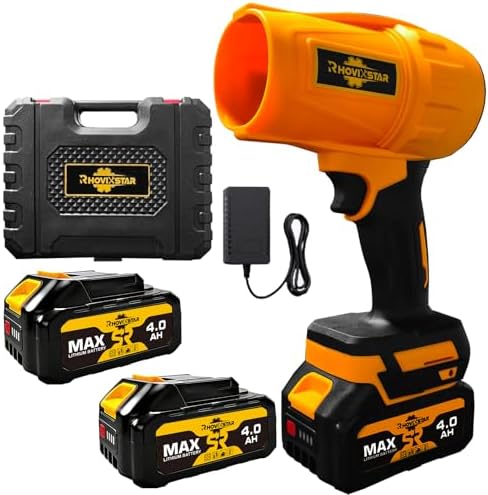 Leaf Blower Cordless 680 CFM Electric Leaf Blower with Battery & Charger
