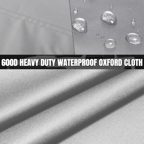 Truck Bed Tarp Cover for Full Size Truck 5.3Ft-5.8Ft Bed