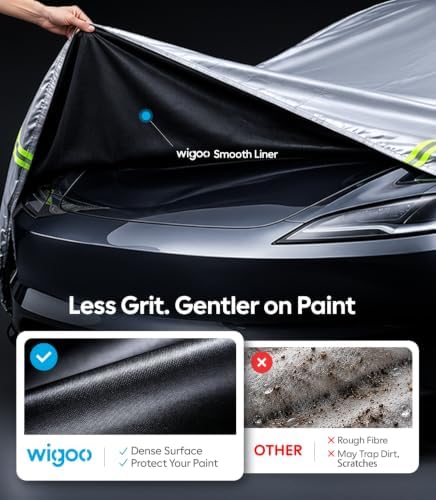 Wigoo Tesla Model Y Car Cover 2020-2026, Waterproof All-Weather Protection