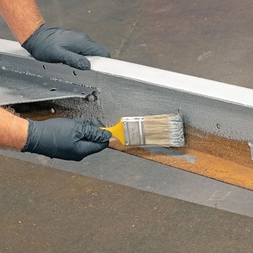 Eastwood Rust Encapsulator Platinum Premium Rust Preventive Coating | Easy Apply High-Tech Formula Automotive Paint to Stop Rust | Silver Quarts | 2 Pack
