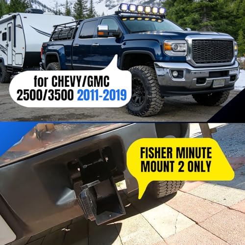 7192 Snow Plow Mount Bolt Kit for Chevy GMC 2500 3500 11-19