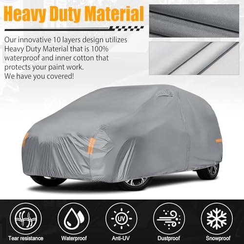 Waterproof Car Cover Compatible with 2017-2025 Chevy Bolt EV EUV