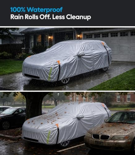 Wigoo Mercedes-Benz GLC-Class Car Cover 2016-2026, Waterproof All Weather