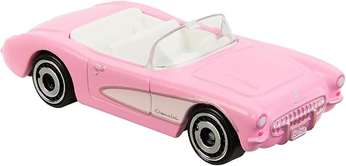 Hot Wheels 1956 Corvette, Barbie The Movie [Pink] Long Card