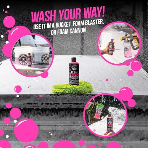 Chemical Guys, Mr. Pink Car Wash Soap 64 oz with Wash Mitt