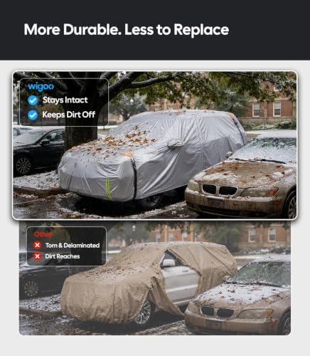 Wigoo BMW X5 Car Cover 2007-2026, Waterproof All Weather Protection