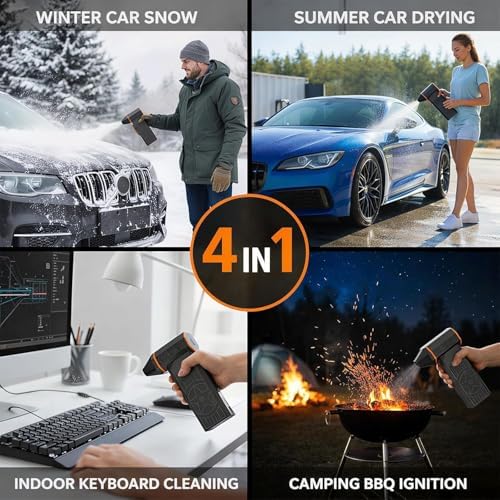 Heat Blower to Melt Snow, 990,000 RPM Turbo Snow Blower (1PCS)