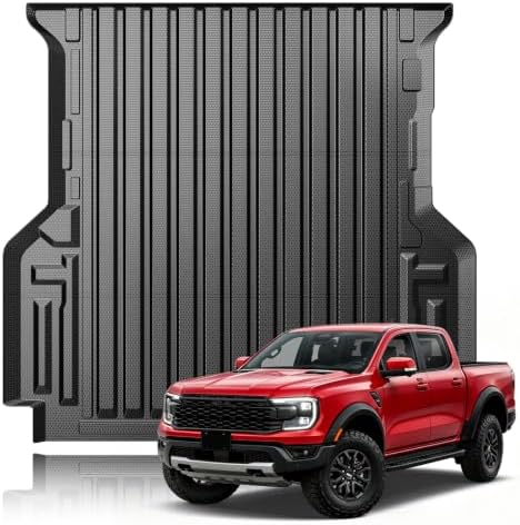 YZONA Bed Mat for 2024-2026 Ford Ranger, 5FT Short Bed (61.0 in)