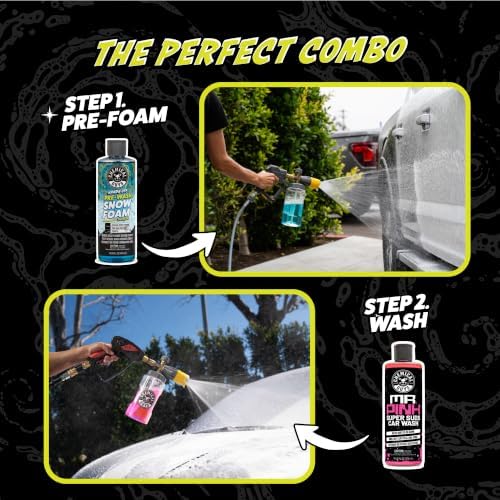 Chemical Guys, Hands Off Touchless Pre-Wash & Mr. Pink Car Wash Soap Kit
