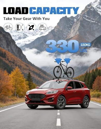 FengYu 330lb Roof Rack Cross Bars Compatible with 2020-2026 Ford Escape