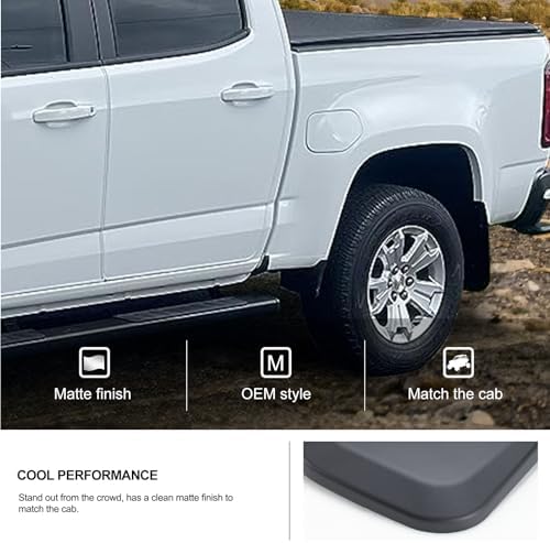 Kiwi Master Mud Flaps for 2015-2022 Chevy Colorado/GMC Canyon w/o Fender