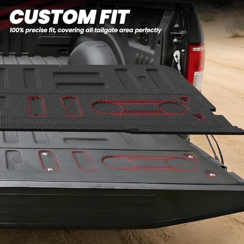 LASFIT Tailgate Mat for Ford F-150 2020 2019 2018 2017 2016 2015