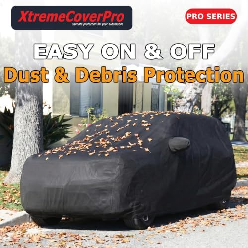 Car Cover fit 2015 2016 2017 2018 GMC Sierra 2500HD 3500HD Crew Cab 8ft Bed Dually Pro Series BLK