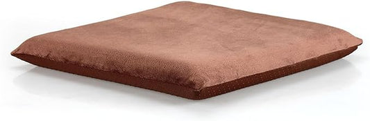 Augld Square Chair Seat Cushion Memory Foam Chair Cushion for Kitchen, Dining,Office or Car 16x16 in Coffee
