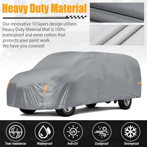 Waterproof Car Cover Replace for 2003-2025 Chevy Express/GMC Savana