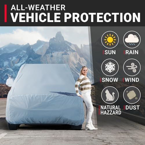 iCarCover 15-Layer Premium Quality All Weather Waterproof Car Cover