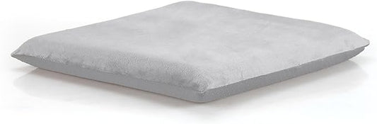 Augld Square Chair Seat Cushion Memory Foam Chair Cushion for Kitchen, Dining,Office or Car 16x16 in Grey