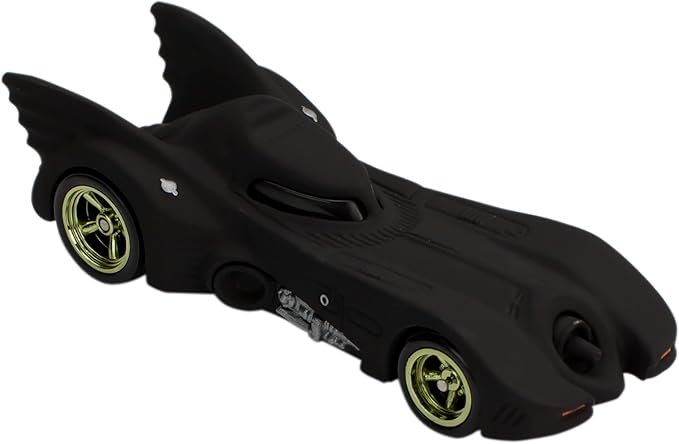 Hot Wheels Batman Batmobile Toy Car Bundle, Set of 5 Fan-Favorite Castings in 1:64 Scale with Special Packaging