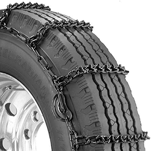 Security Chain Company QG2849CAM Quik Grip V-Bar Truck Single CAM RS Tire Traction Chain - Set of 2