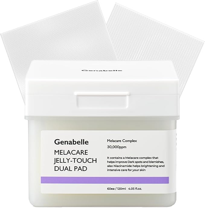 Genabelle Melacare Intensive Full Set - Melacare Intensive Cream (1.69 fl oz) & Spicule Toning Shot Ampoule (0.03 fl oz* 3ea) & Jelly Touch Dual Pad (4.05 fl oz)